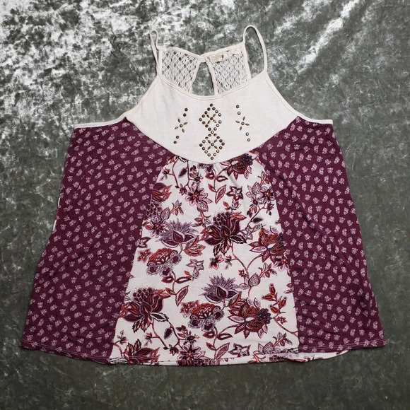 Rewind Floral Tank Top - Picture 1 of 8